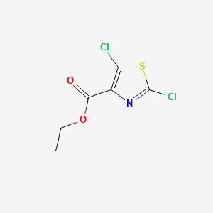 ETHYL 2,5-DICHLOROTHIAZOLE-4-CARBOXYLATE structure, CAS 135925-33-6