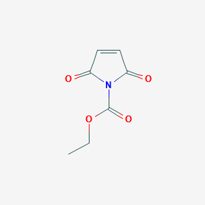 ETHYL 2,5-DIOXO-2,5-DIHYDRO-1H-PYRROLE-1-CARBOXYLATE structure, CAS 55750-49-7