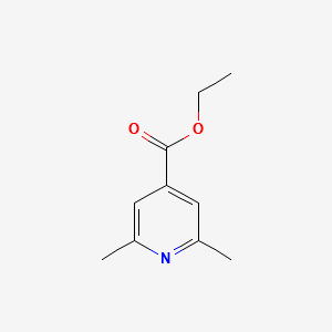 ETHYL 2,6-DIMETHYLISONICOTINATE structure, CAS 39965-80-5