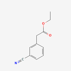 ETHYL 2-(3-CYANOPHENYL)ACETATE structure, CAS 210113-91-0