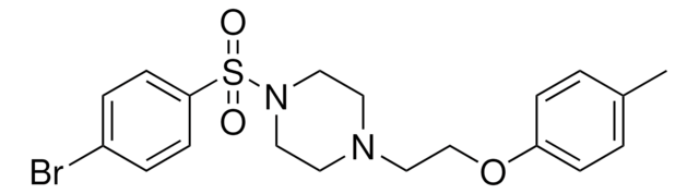 ETHYL 2-(4-((4-BROMOPHENYL)SULFONYL)PIPERAZIN-1-YL)ACETATE structure, CAS 1022353-79-2