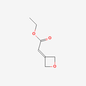 ETHYL 2-(OXETAN-3-YLIDENE)ACETATE structure, CAS 922500-91-2