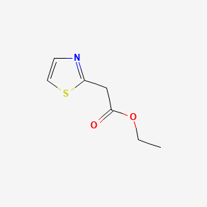 ETHYL 2-(THIAZOL-2-YL)ACETATE structure, CAS 141704-11-2