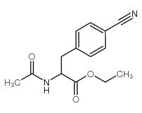 ETHYL 2-ACETAMIDO-3-(4-CYANOPHENYL)PROPANOATE structure, CAS 173963-92-3