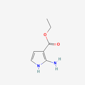 ETHYL 2-AMINO-1H-PYRROLE-3-CARBOXYLATE structure, CAS 108290-86-4