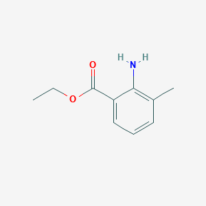 ETHYL 2-AMINO-3-METHYLBENZOATE structure, CAS 64818-79-7