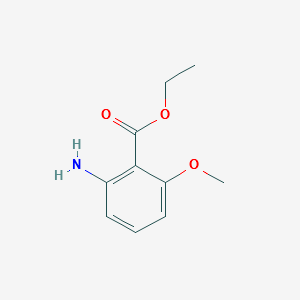 ETHYL 2-AMINO-6-METHOXYBENZOATE structure, CAS 923547-68-6
