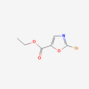 ETHYL 2-BROMOOXAZOLE-5-CARBOXYLATE structure, CAS 1060816-22-9