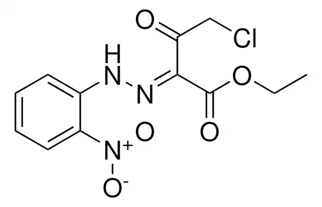 ETHYL 2-CHLORO-2-(2-(4-METHOXY-2-NITROPHENYL)HYDRAZONO)ACETATE structure, CAS 119750-09-3