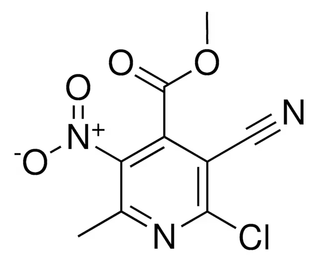 ETHYL 2-CHLORO-3-CYANO-6-METHYL-5-NITROISONICOTINATE structure, CAS 72701-63-4