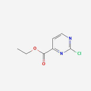ETHYL 2-CHLOROPYRIMIDINE-4-CARBOXYLATE structure, CAS 1196152-00-7