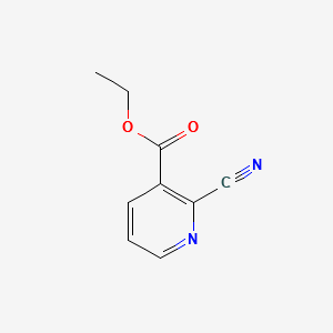 ETHYL 2-CYANONICOTINATE structure, CAS 75358-90-6