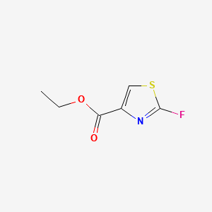 ETHYL 2-FLUOROTHIAZOLE-4-CARBOXYLATE structure, CAS 153027-86-2