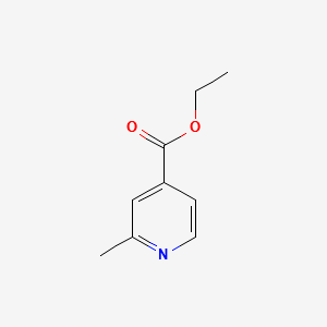 ETHYL 2-METHYLISONICOTINATE structure, CAS 25635-17-0