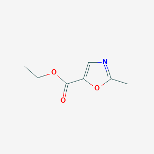 ETHYL 2-METHYLOXAZOLE-5-CARBOXYLATE structure, CAS 76284-27-0