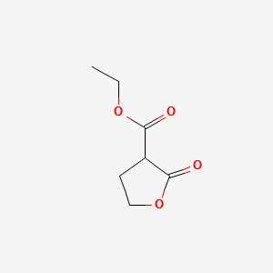 ETHYL 2-OXOTETRAHYDROFURAN-3-CARBOXYLATE structure, CAS 77513-58-7