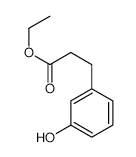 ETHYL 3-(3-HYDROXYPHENYL)PROPANOATE structure, CAS 34708-60-6