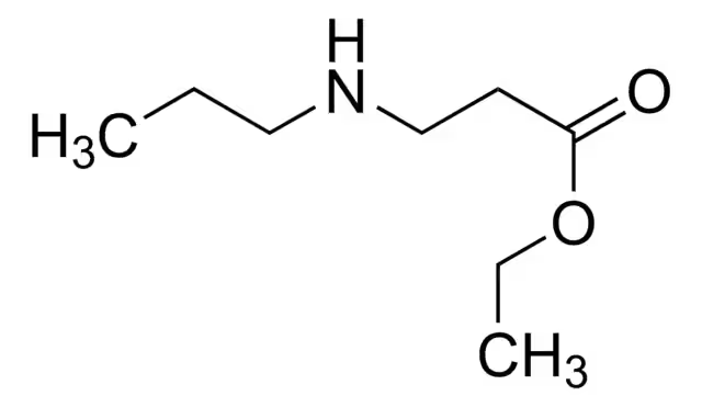 ETHYL 3-(CYCLOHEXYLAMINO)PROPANOATE structure, CAS 6635-61-6