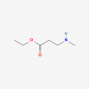 ETHYL 3-(METHYLAMINO)PROPANOATE structure, CAS 2213-08-3