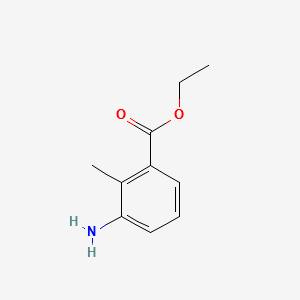 ETHYL 3-AMINO-2-METHYLBENZOATE structure, CAS 57414-85-4