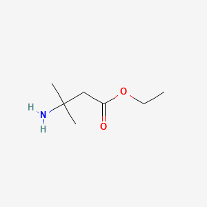 ETHYL 3-AMINO-3-METHYLBUTANOATE structure, CAS 85532-42-9