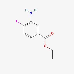 ETHYL 3-AMINO-4-IODOBENZOATE structure, CAS 1261569-51-0