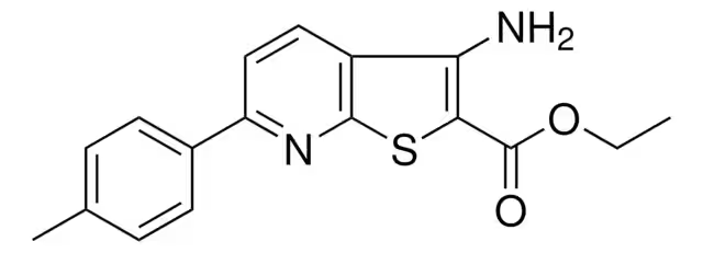 ETHYL 3-AMINO-4-METHOXYTHIENO[2,3-B]PYRIDINE-2-CARBOXYLATE structure, CAS 338773-61-8