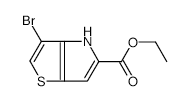 ETHYL 3-BROMO-4H-THIENO[3,2-B]PYRROLE-5-CARBOXYLATE structure, CAS 332099-35-1