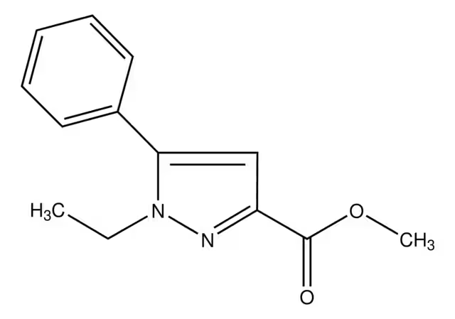 ETHYL 3-ISOBUTYL-1-METHYL-1H-PYRAZOLE-5-CARBOXYLATE structure, CAS 133261-09-3