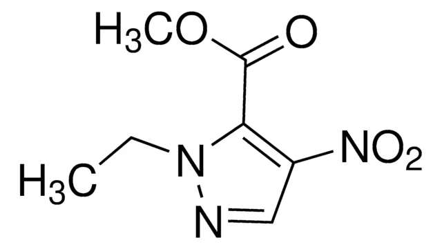 ETHYL 3-METHYL-4-NITRO-1-PROPYL-1H-PYRAZOLE-5-CARBOXYLATE structure, CAS 39658-17-8