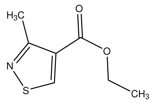 ETHYL 3-METHYLISOTHIAZOLE-4-CARBOXYLATE structure, CAS 15901-51-6