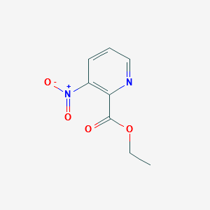 ETHYL 3-NITROPICOLINATE structure, CAS 229343-13-9