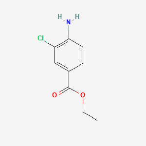 ETHYL 4-AMINO-3-CHLOROBENZOATE structure, CAS 82765-44-4