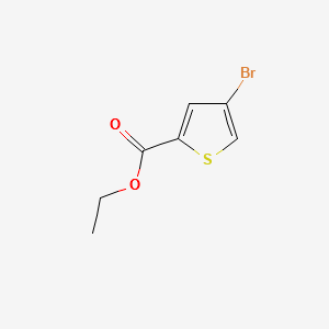 ETHYL 4-BROMOTHIOPHENE-2-CARBOXYLATE structure, CAS 62224-17-3