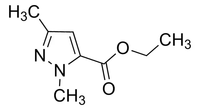 ETHYL 4-CHLORO-1,3-DIMETHYL-1H-PYRAZOLE-5-CARBOXYLATE structure, CAS 119169-63-0