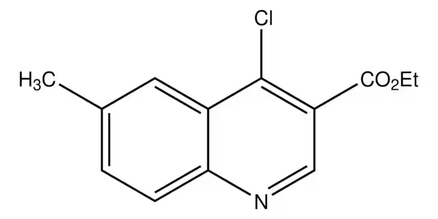 ETHYL 4-CHLORO-6-METHYLQUINOLINE-3-CARBOXYLATE structure, CAS 56824-87-4