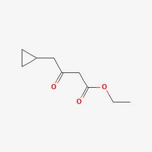 ETHYL 4-CYCLOPROPYL-3-OXOBUTANOATE structure, CAS 630399-84-7