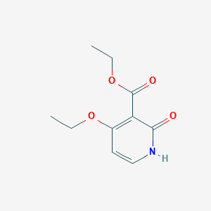 ETHYL 4-ETHOXY-2-OXO-1,2-DIHYDROPYRIDINE-3-CARBOXYLATE structure, CAS 1174046-84-4