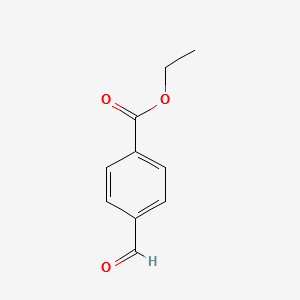 ETHYL 4-FORMYLBENZOATE structure, CAS 6287-86-1
