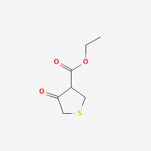 ETHYL 4-OXOTETRAHYDROTHIOPHENE-3-CARBOXYLATE structure, CAS 78647-31-1