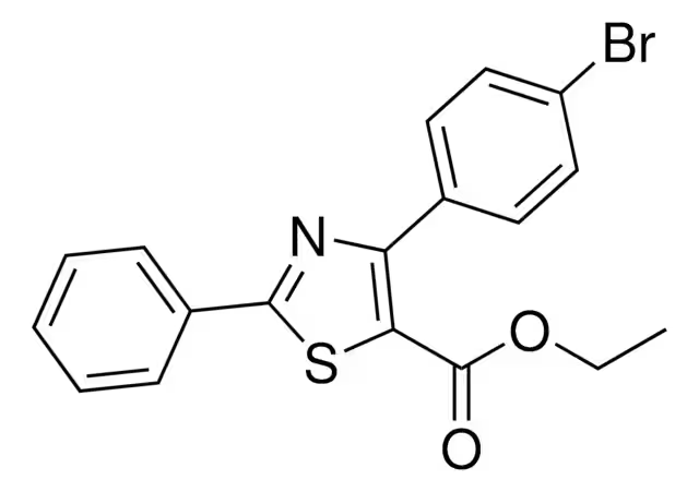 ETHYL 5-(4-BROMOPHENYL)OXAZOLE-4-CARBOXYLATE structure, CAS 127919-32-8