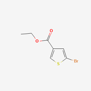 ETHYL 5-BROMOTHIOPHENE-3-CARBOXYLATE structure, CAS 170355-38-1