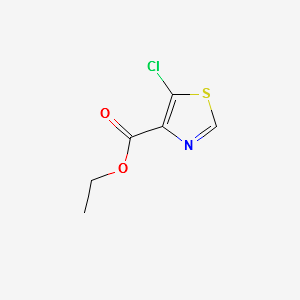 ETHYL 5-CHLOROTHIAZOLE-4-CARBOXYLATE structure, CAS 425392-45-6