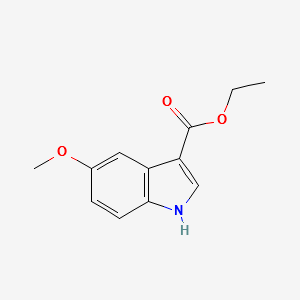 ETHYL 5-METHOXY-1H-INDOLE-3-CARBOXYLATE structure, CAS 59292-36-3