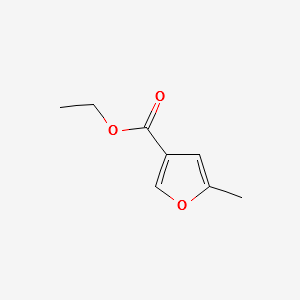 ETHYL 5-METHYLFURAN-3-CARBOXYLATE structure, CAS 26501-83-7