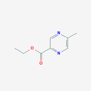 ETHYL 5-METHYLPYRAZINE-2-CARBOXYLATE structure, CAS 41110-34-3