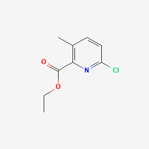ETHYL 6-CHLORO-3-METHYLPICOLINATE structure, CAS 850864-54-9