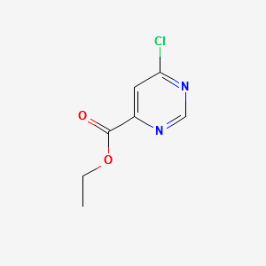 ETHYL 6-CHLOROPYRIMIDINE-4-CARBOXYLATE structure, CAS 51940-63-7