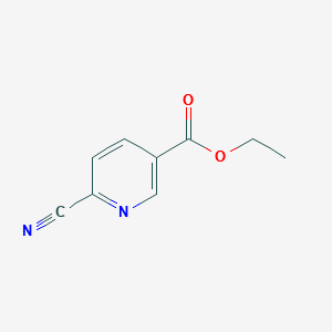 ETHYL 6-CYANONICOTINATE structure, CAS 76196-79-7