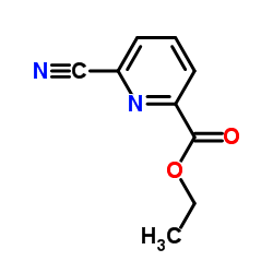 ETHYL 6-CYANOPICOLINATE structure, CAS 97483-79-9